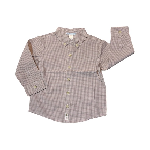 Janie and Jack English Countryside Button-Down Shirt 3T - Picture 1 of 4